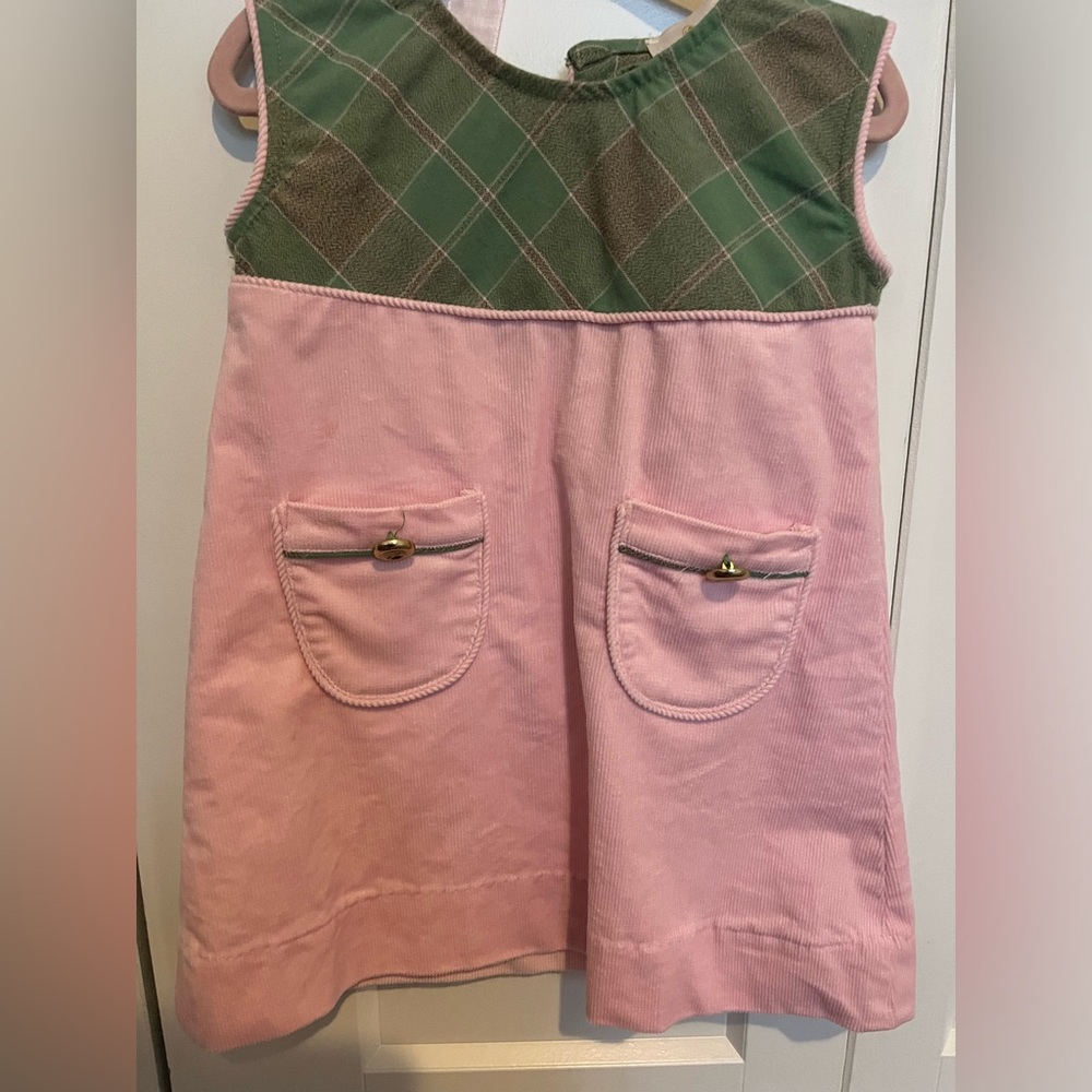 TBBC pink cord dress